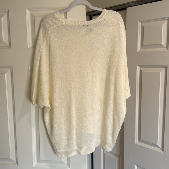 Mansted Danish Linen Oversized Tunic Cream Large - Picture 5 of 5